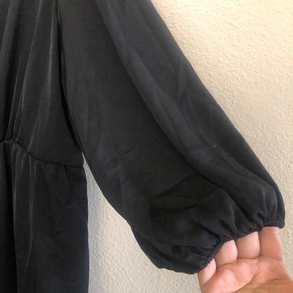 IIngrid & Isabel Elbow Sleeve Woven Back Cut Out Maternity And Beyond Top  XXL - Picture 7 of 14